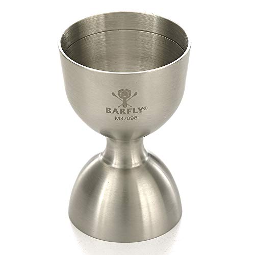 Barfly M37098 Heavy-Duty Straight Rim Bell Jigger, 25 ml x 50 ml, Stainless Steel - Image 2