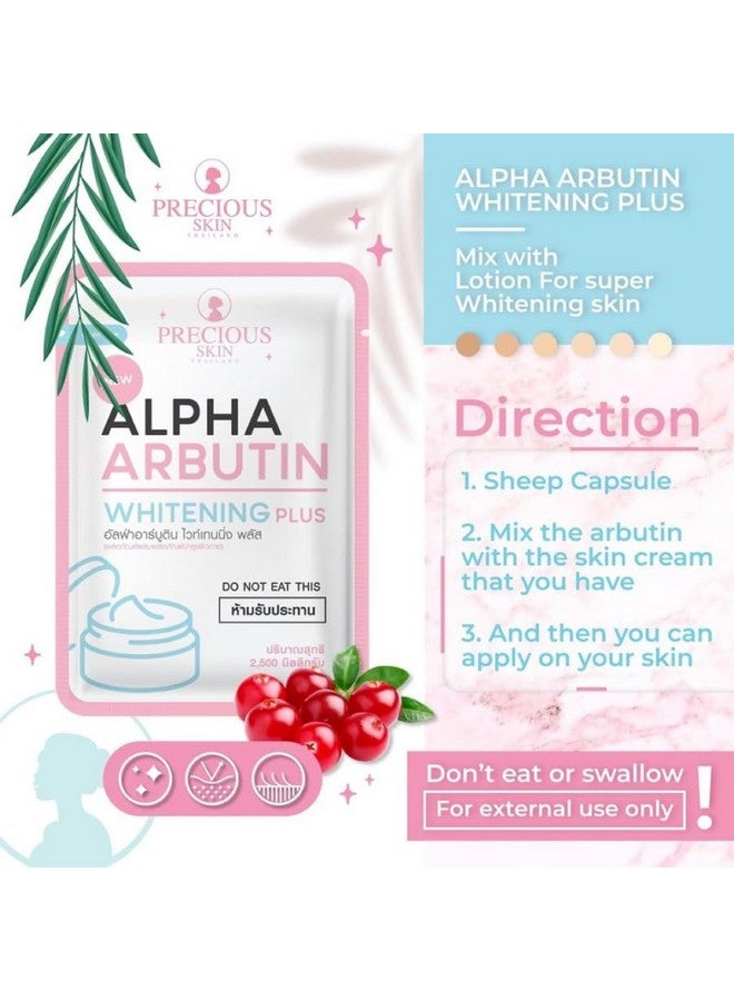 Hani Po™ Precious Skin Alpha Arbutin 3 Plus - Lotion Powder 2500mg - Pack of 1 - ThailandNatural Moisturizing serum for women | Natural cleansing for women | girl |men | adults | Cream for women | girls | facial cream | body cream for women | girls - Image 2