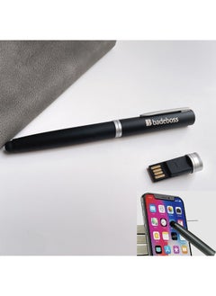 Generic Business U Disk Pen Metal Touch Screen Signature Pen U Disk Texture Enterprise Activity Annual Meeting Gift Three-in-one Pen U Disk-Capacity:256MB  - Image 2