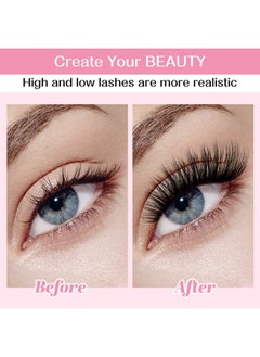 280 Pcs Individual Lashes 30D+40D Mixed Lash Clusters 14 Rows That Look Like Eyelash Extensions Diy Lash Extension Self Application At Home (30+40D916Mix) - pzsku/ZE880225B8B42296F3DB4Z/45/_/1695643785/9a0440d7-0a8c-47a3-b4f4-8ffced4ae342