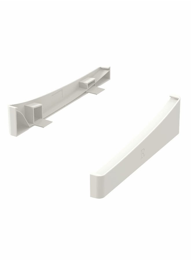 Generic - Horizontal Stand for Playstation 5, Desk Stand Compatible with Playstation 5 Disc, Console Lay Down Stand for PS5, Minimalist Design, White - Image 1