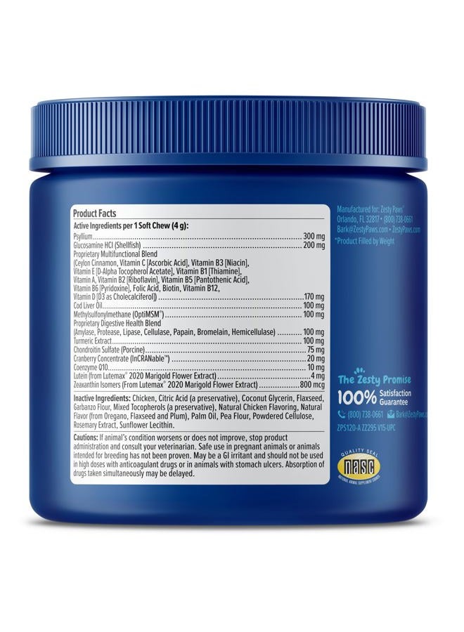 Zesty Paws Dogs Advanced 8 in 1 Multivitamin Bites, 90 Soft Chews - Image 5