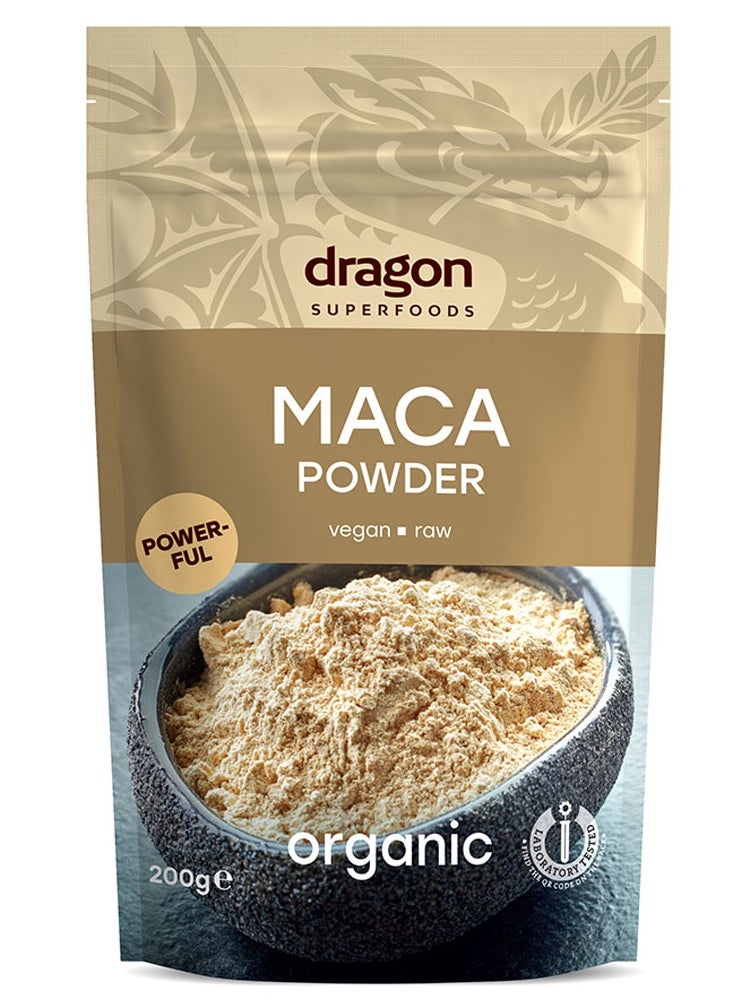dragon SUPERFOODS Maca Powder Raw 200 grams  - Image 1