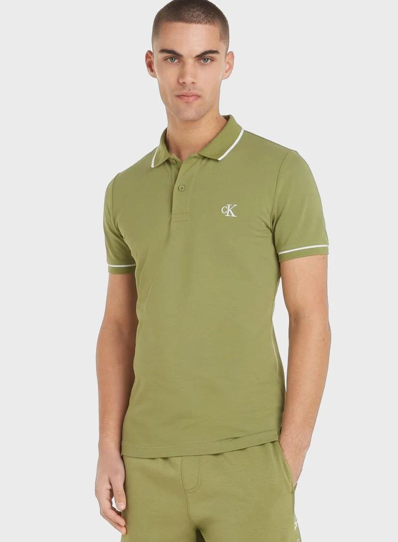 Calvin Klein Jeans Logo Polo