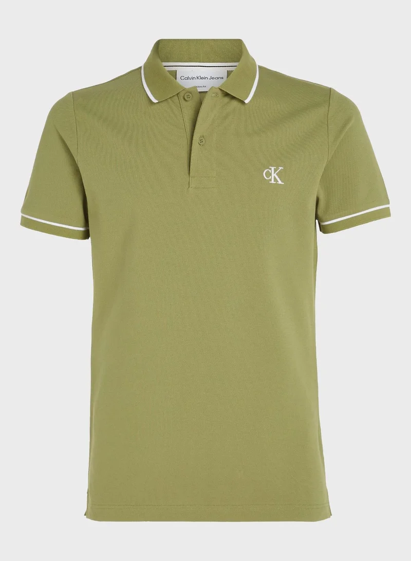 Calvin Klein Jeans Logo Polo