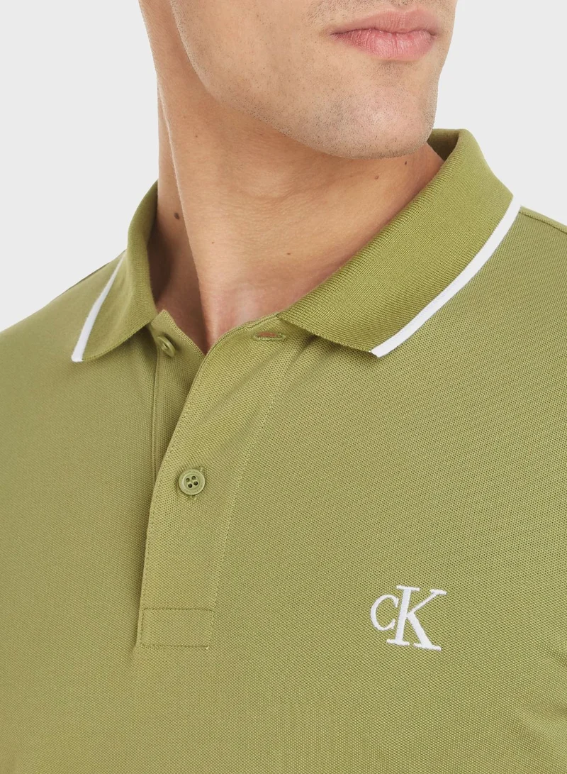 Calvin Klein Jeans Logo Polo