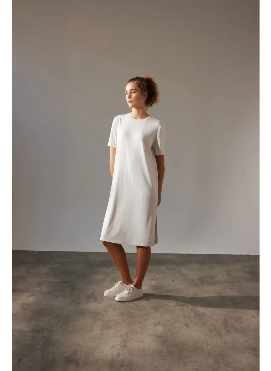 Hays Women's Soft Touch Lacoste Slit Detail Dress