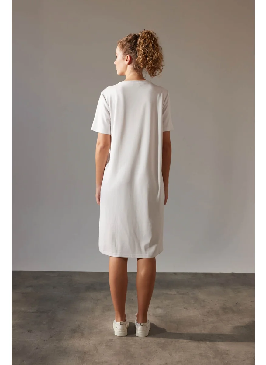 Hays Women's Soft Touch Lacoste Slit Detail Dress
