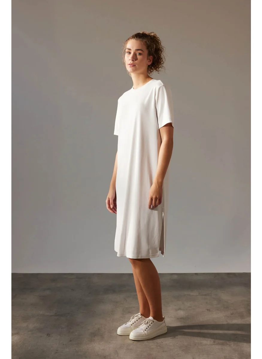 Hays Women's Soft Touch Lacoste Slit Detail Dress