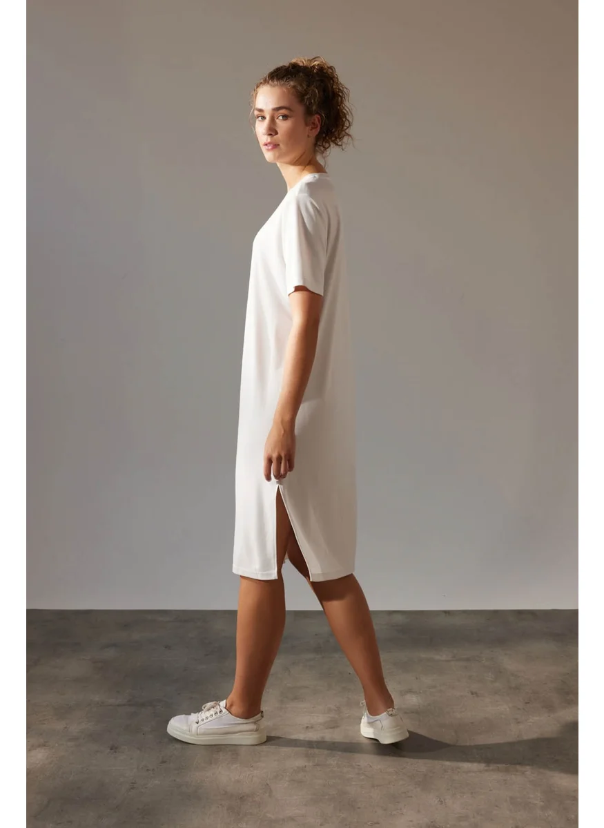 Hays Women's Soft Touch Lacoste Slit Detail Dress