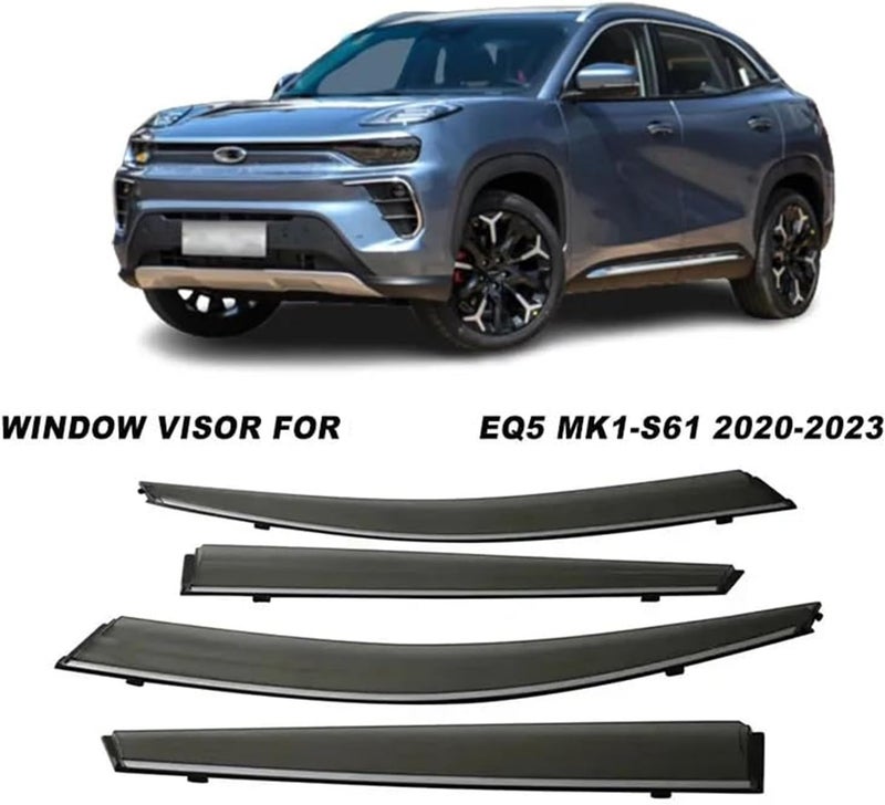 Wivplex Side Window Visors for Chery EQ5 MK1-S61 - Image 3