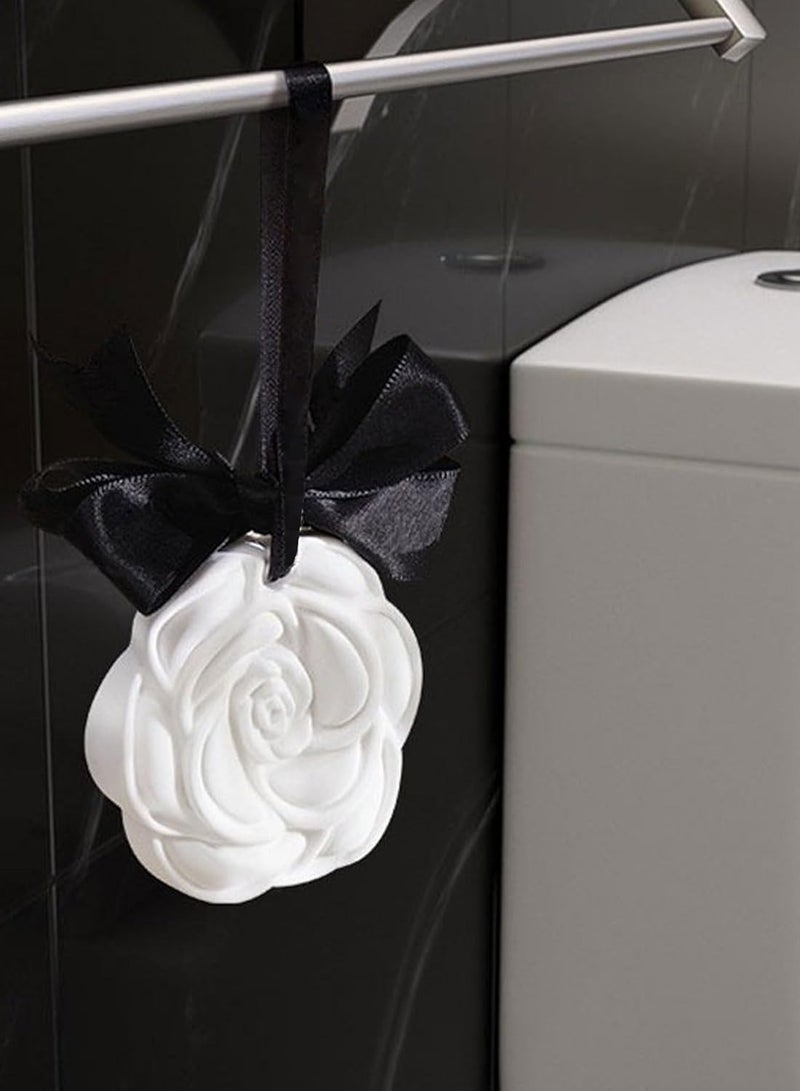 العلاج العطري لخزانة الملابس، حجر موزع للسيارة، موزع معلق، عطر جبس داخلي طويل الأمد، بخور معلق، معطر جو للسيارة، مناسب لخزائن الملابس، الخزائن، الحمامات، السيارات، رائحة خشب العود الأبنوس، عالمي للنساء والرجال - Image 4