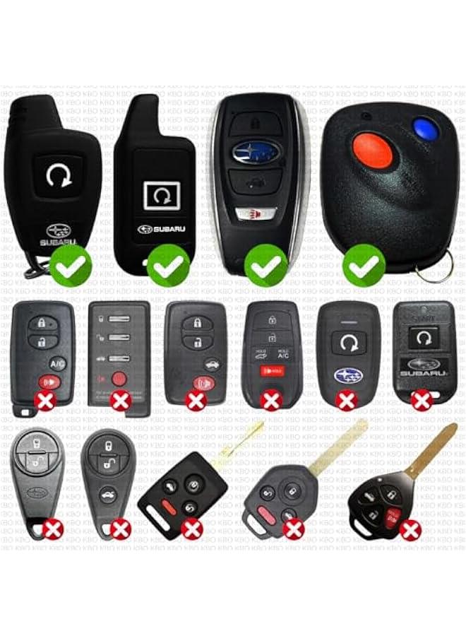 Arabest Key Fob Battery Replacement for Subaru CR2032 (2 Pack) - Fits Outback, Forester, Crosstrek, Ascent, Impreza, Legacy, WRX, BRZ - Compatible with Smart FOBS - Check Fitment Guide - Image 3