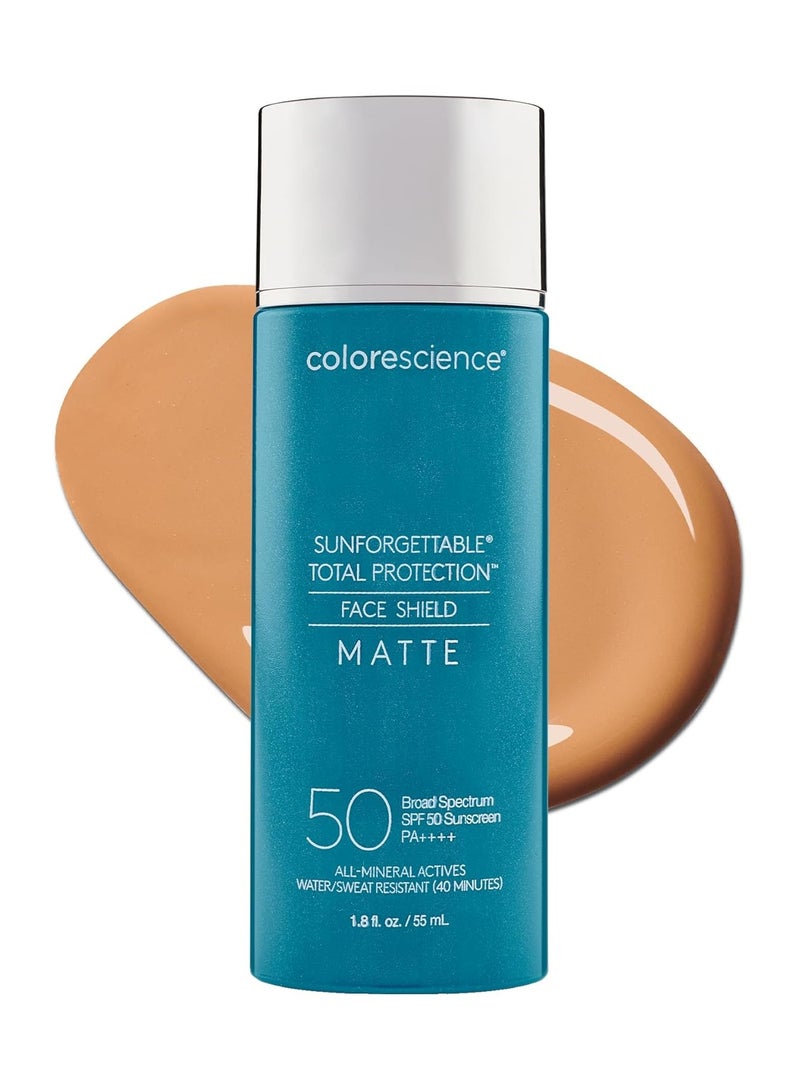 كولور ساينس Colorescience Sunforgettable Total Protection Face Shield Matte SPF 50, 1.8 oz - Image 1