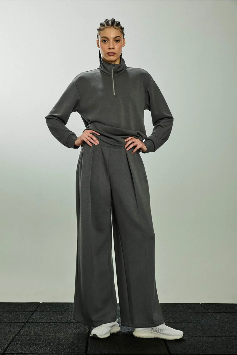 ديفاكتو Wide Leg Modal Sweatpants