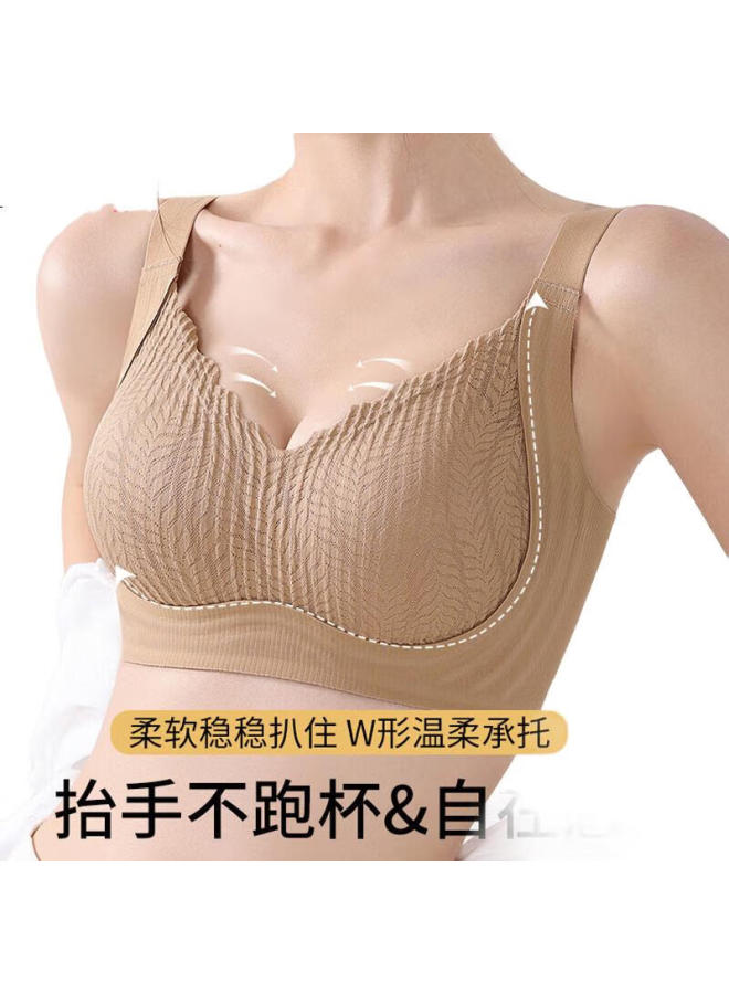 Fenton 25-Year Spring/Summer New Women'S Underwear Soft Support Seamless Wire-Free Push-Up Bra Lift And Support Anti-Sagging Bra - Image 1