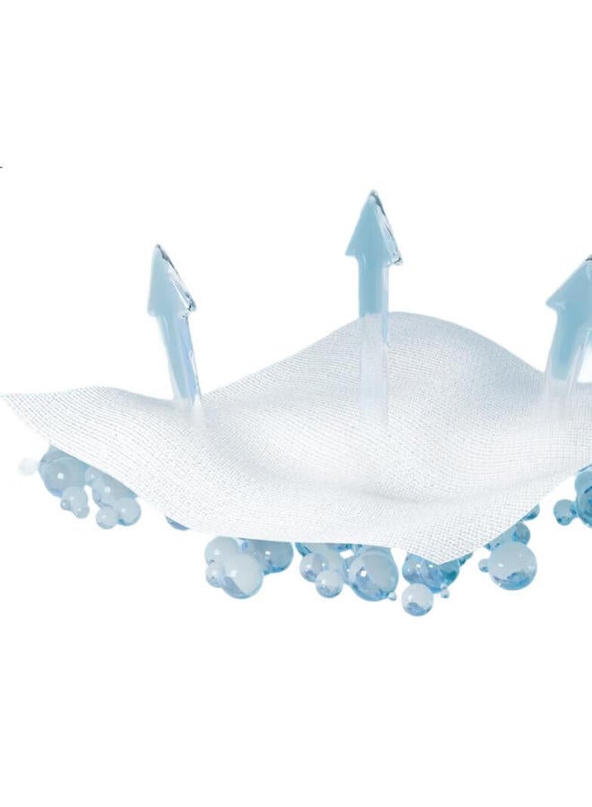 Threegun Kids' Cool Ice Spring Cotton Anti-Mite Antibacterial Round Neck Short Sleeve T-Shirt Deep Hidden Blue 130 - Image 3