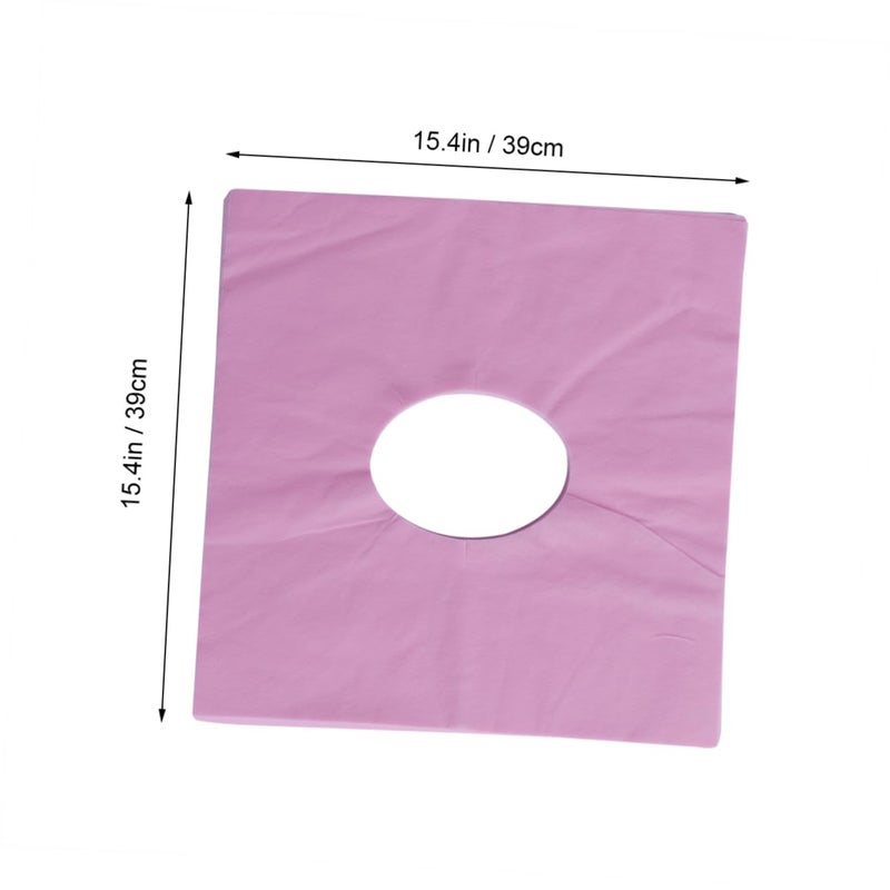 100pcs Face Hole Mat Disposable Massage Mattress Face Towel Bed Pillow Towel Cover Women Massage Cover Non- - Image 2