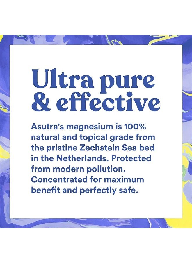 Asutra Magnesium Chloride Bath Flakes, 2 lbs | for Foot & Body Soaks - Image 3