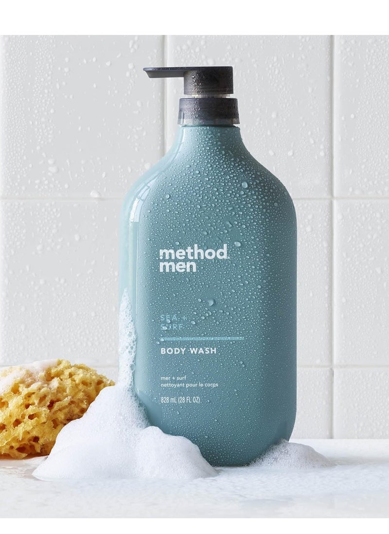 Method - Method Body Wash, Sea + Surf, Paraben and Phthalate Free, Biodegradable Formula, 28 oz, (Pack of 1) - Image 1