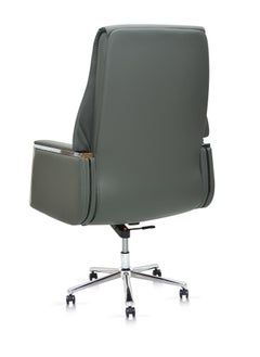 Multi Home Furniture Multi Home Furniture Boss Executive Office Chair Steel Structure PU Leather 360° Swivel Desk Gaming Chair High Back & Adjustable Height Computer Table Chair, Soft Foam Gaming Study Chair Lumbar Suppor  - Image 3