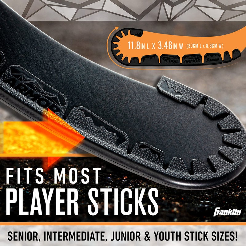 Franklin Sports Franklin Sports Blade Protector - Hockey Stick Protection for Off Ice Practice and Training - Fits Most Stick Sizes - Edge Armor,Black  - Image 2