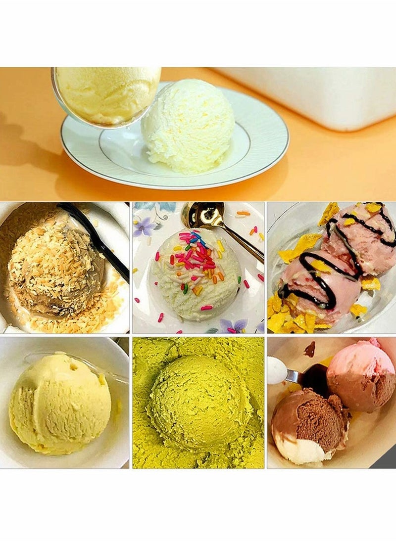 Ice Cream Scoop, 2 PCS Ice Cream Ball Scoop, Multifunctional Plastics