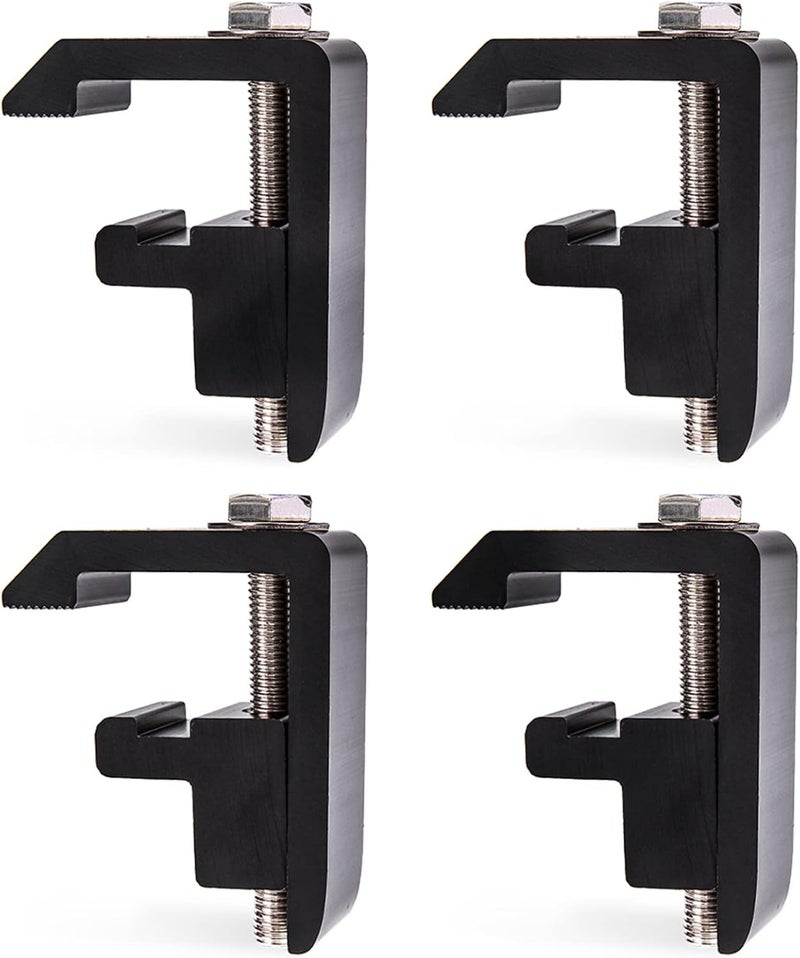 AA-Racks P-AC-04 Utility Track System Mounting Clamp Set for Toyota Tacoma/Tundra - 4 Pack - Image 1
