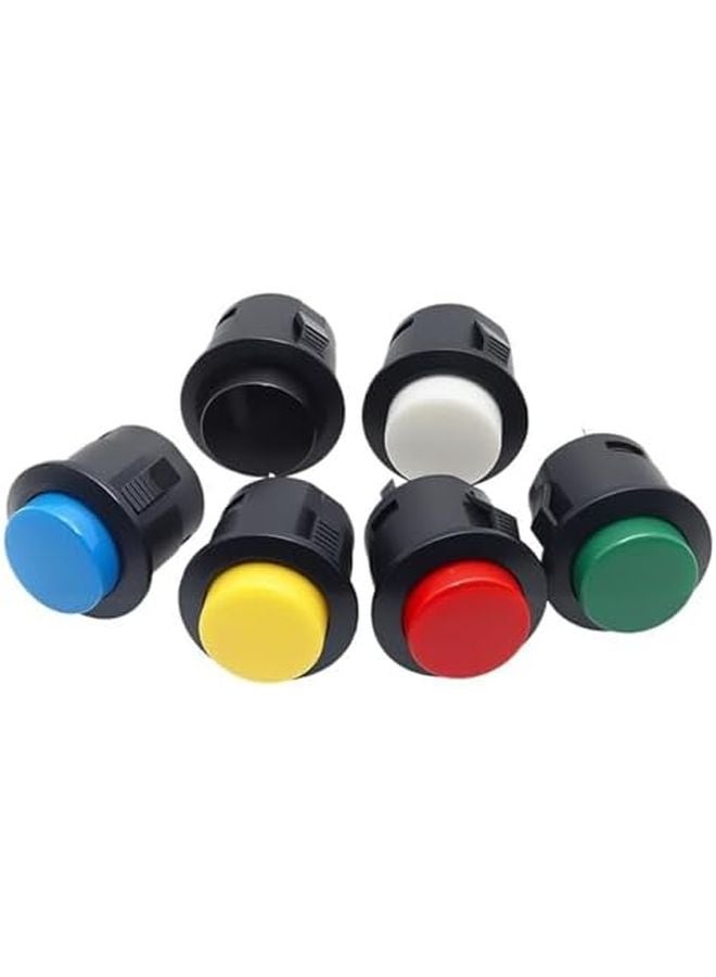 20 قطعة R13 507 مفتاض ضغط إعادة تعيين 16 مم 6 أمبير 125 فولت 3 أمبير 250 فولت تيار متردد مفتاض دائري DVPCOPM SL - Image 1