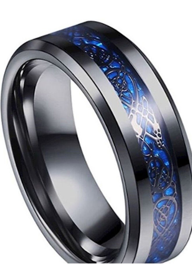 Generic - Dragon Inlay Ring - Image 1
