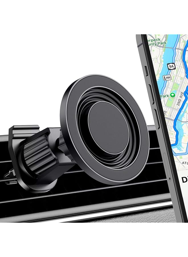 S-TOP Car Phone Holder - 360 Rotation Magnetic Phone Mount, Universal Car Holder for iPhone, Samsung - Image 1