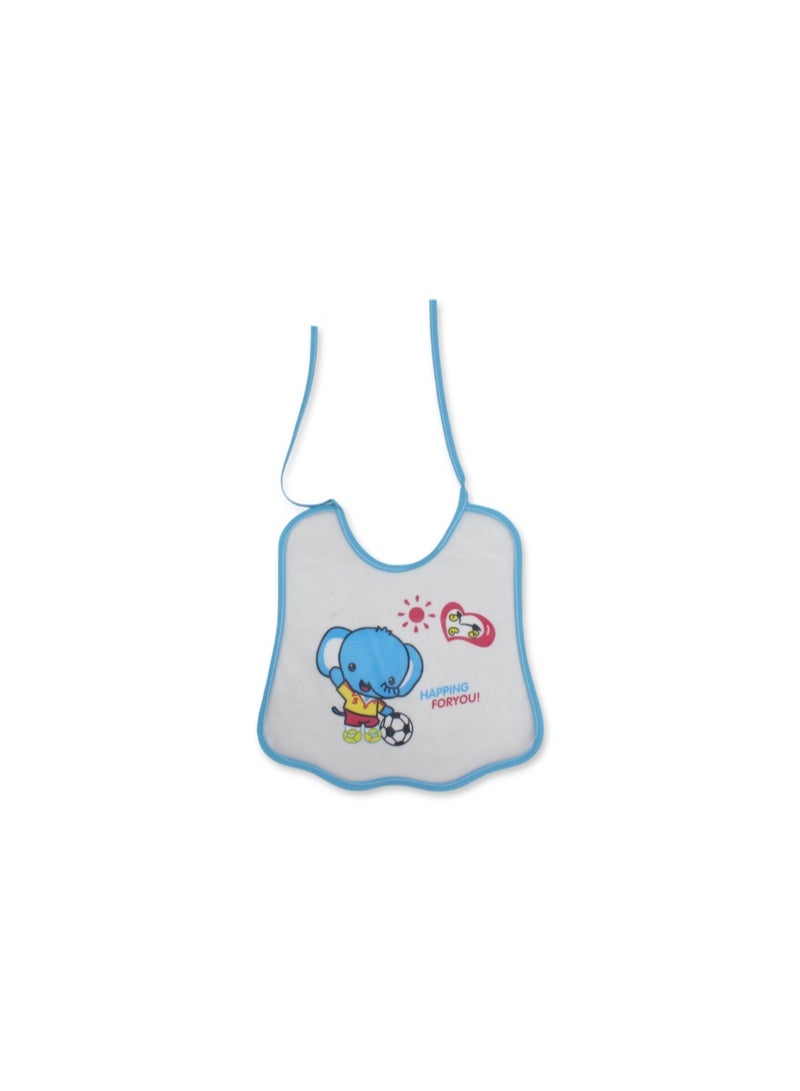 La Frutta PVC Baby Bib – Baby Blue