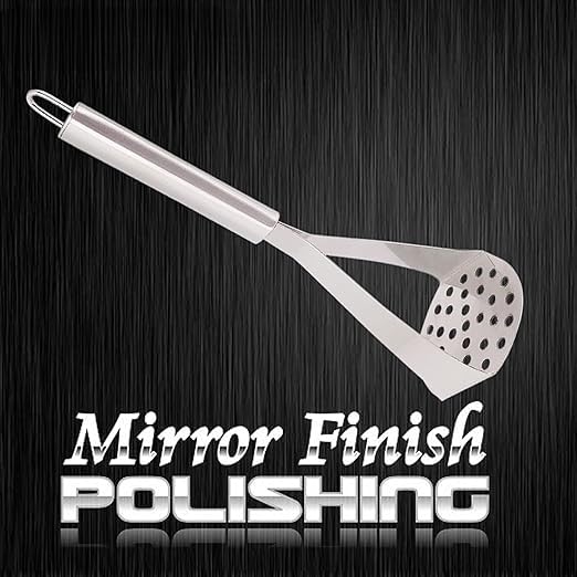 High Grade Stainless Steel Handle Masher Can be Used to Easily mash Boiled Potatoes and Other Vegetables for pav bhaji Stuffed paratha Masala dosa  - Image 3