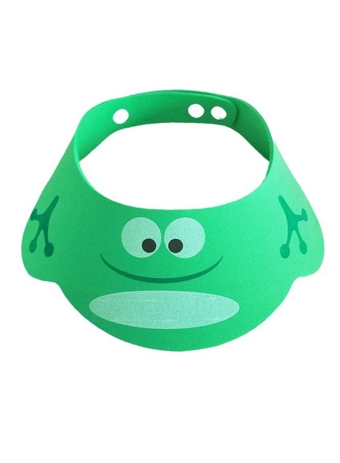 Kids Adjustable Bathing Protection Cap Cartoon Visor Shower Cap for Wash Hair  - Image 1