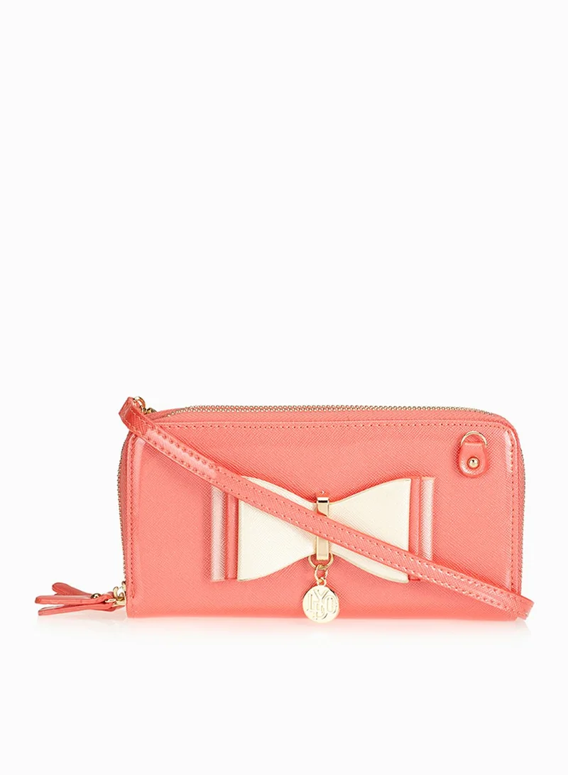 LYDC London Bow Detail Purse