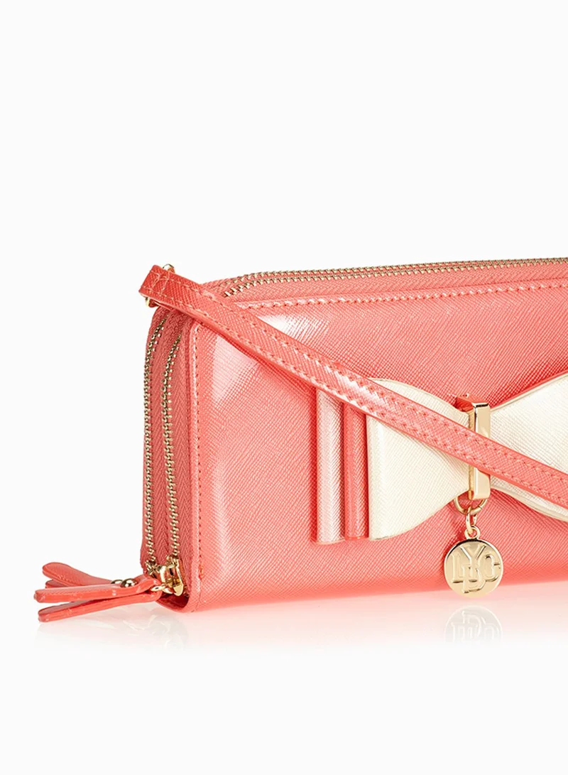 LYDC London Bow Detail Purse