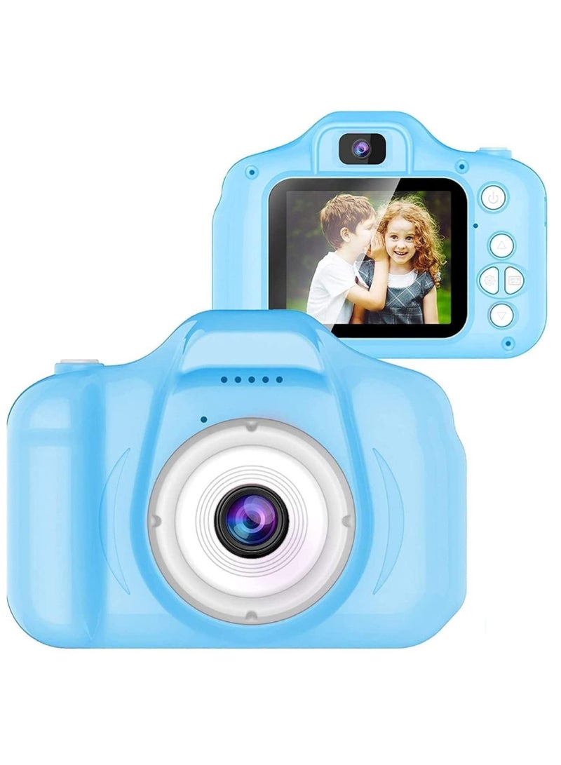 ECVV Kids Digital Toy Camera for Boys and Girls 3-14yrs with 3MP,2inch LCD Screen,HD 1080p Video, Birth Day, Festival, for Kids. (Blue) - Image 1
