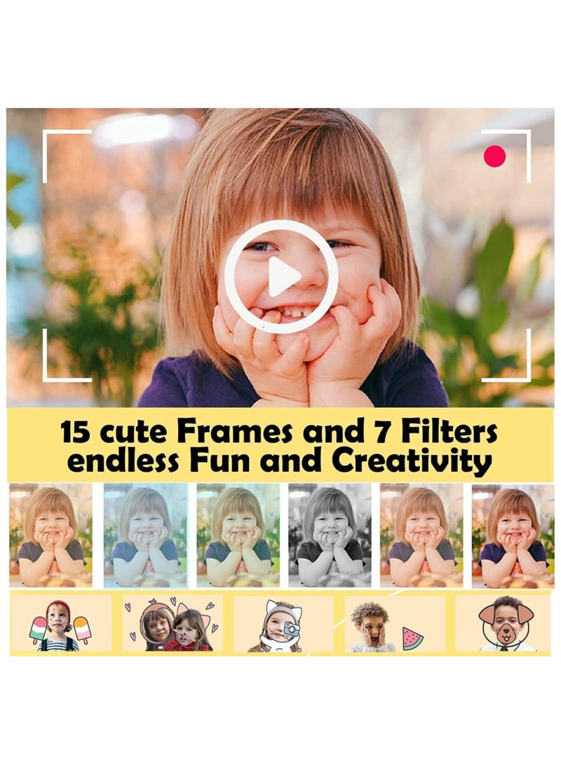 ECVV Kids Digital Toy Camera for Boys and Girls 3-14yrs with 3MP,2inch LCD Screen,HD 1080p Video, Birth Day, Festival, for Kids. (Blue) - Image 5