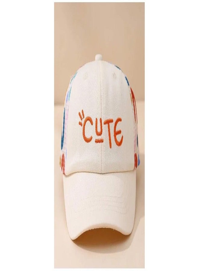 EvoNest Kids Cap - Stylish Summer Toddler Hat for 12-24 Months Kids - Sunshade Protection Hat (Beige) - Image 3