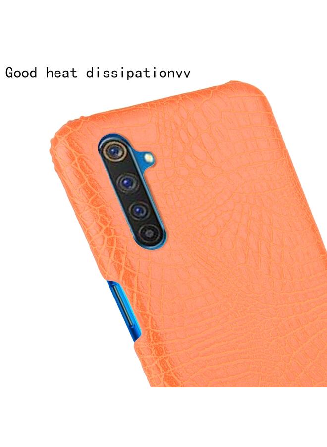 اس-توب جراب لهاتف Oppo Realme X50 Pro/Realme X50 Pro 5G مقاوم للصدمات مصنوع من جلد التمساح PC + PU - Image 5