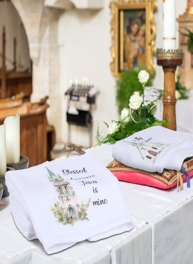 Hahafelt 6 Pcs Christian Bulk Church Hymn Tea Towels Christian Hand Towels Religious Gift for Mother's Day Church Gifts for Women Mom Mother Grandmother - Image 4