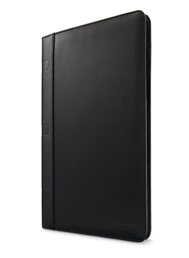 Samsonite Xenon Leather Business Portfolio, Black, One Size - Image 1