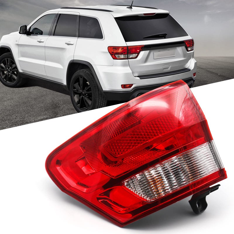 Huray Outer Tail Light Fit for Jeep Grand Cherokee 20112013 Taillight Lamp Replacement OE Style LH Driver Side