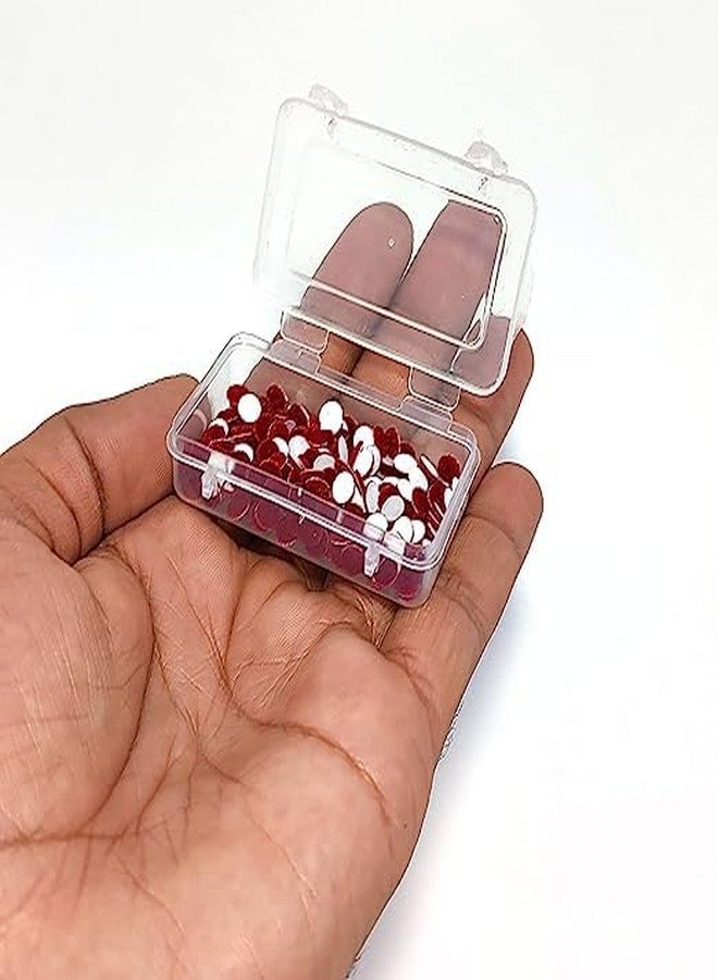 Sidhav Maroon Bindi |Tikali |Sticker Bindi| Daily Use Simple Forehead Bindi For Women - Pack Of 6 Boxes (Bindi Size : 1.5Mm Each) - Image 4