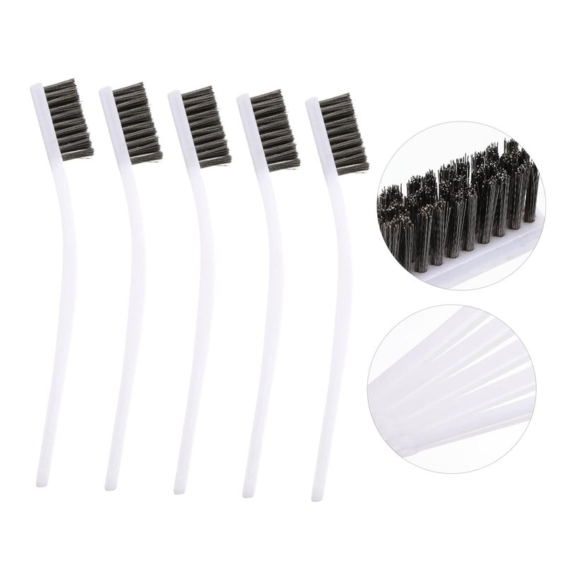 ABOOFAN 5pcs Scratch Wire Brush Set for Grinder Rust Remover Brass Stainless Steel Wire Brush for Cleaning Metal - Image 2