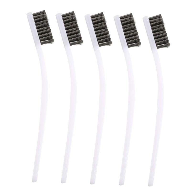 ABOOFAN 5pcs Scratch Wire Brush Set for Grinder Rust Remover Brass Stainless Steel Wire Brush for Cleaning Metal - Image 1