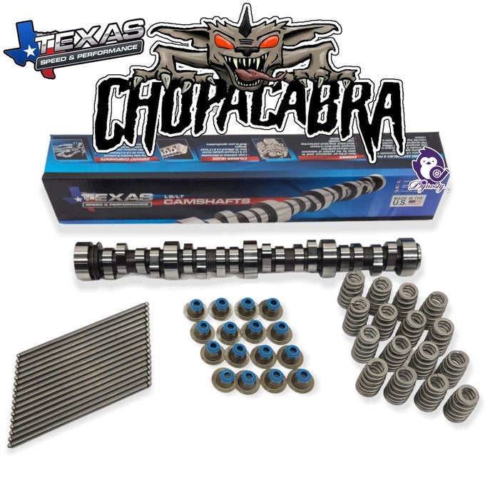 Texas Speed Tsp Chopacabra Cam Kit With Springs Seals Pushrods Ls Truck Camshaft 48 53 60 62 Vortec 19992013