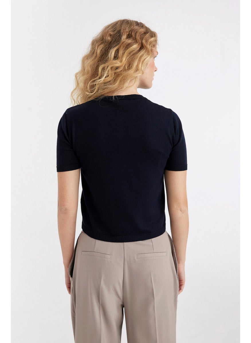 DeFacto Woman Regular Fit Basic Knitted Cardigan  - Image 5