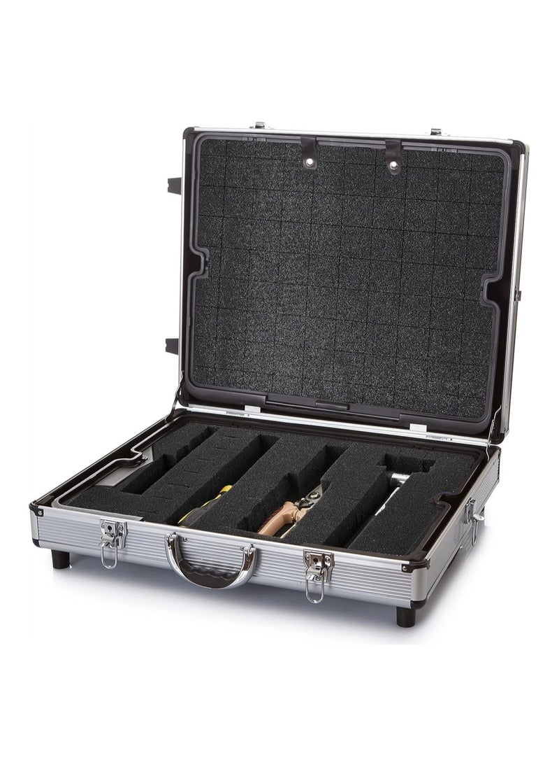 SYOSI - Pick Apart Foam Insert 6 Set Pick Pluck Foam 2 Sizes Pre Cubed Foam Insert for Interlocking Cases Tool Box Foam Padding with Separated Bottom for Camera Packing Storage Board Games - Image 1