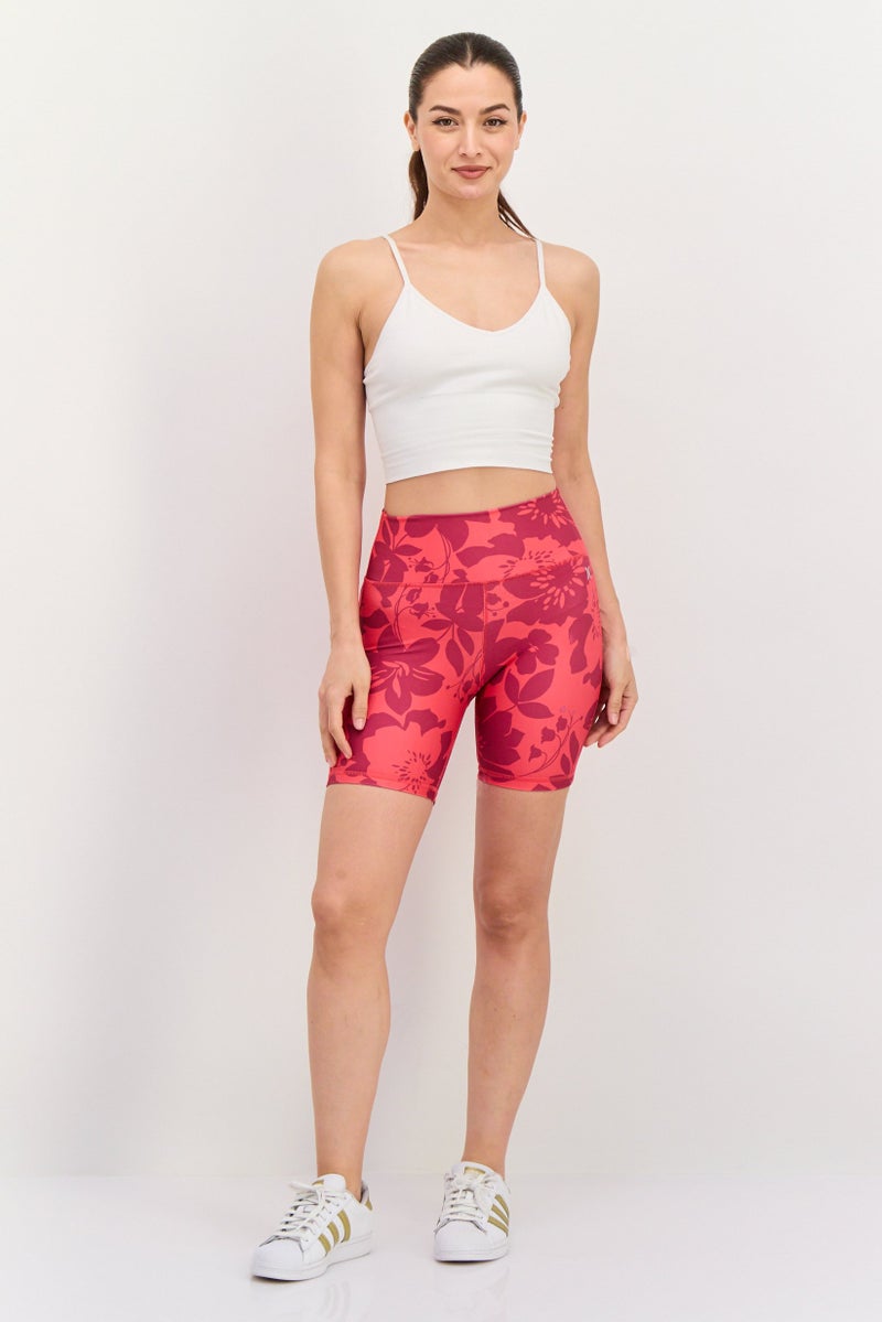 Hurley شورتات رياضية نسائية مناسبة في الهواء الطلق، فوشيا - Image 4